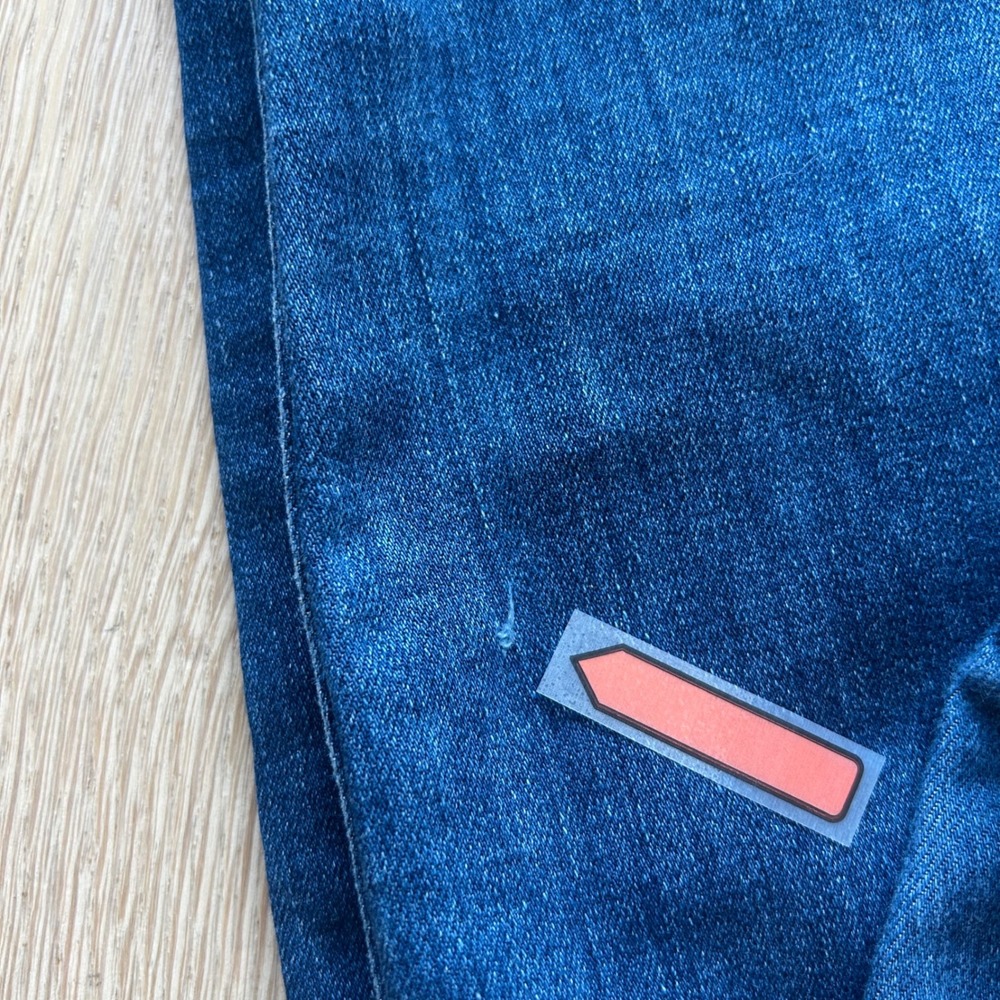 7 For All Mankind Ankle Gwenevere Jeans Womens 27 Blue Skinny Med Wash Stretch - Picture 8 of 10
